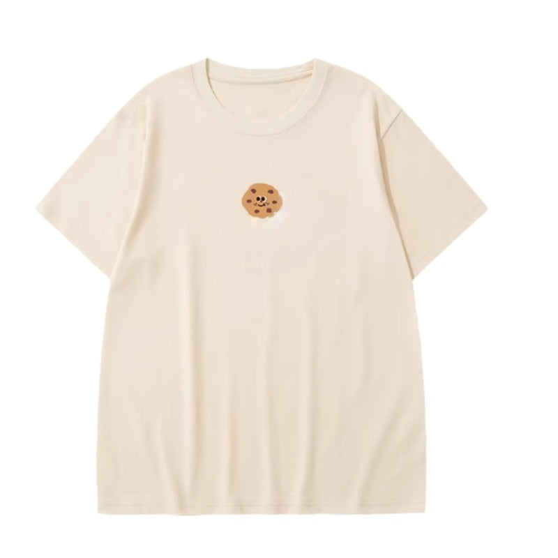 Cute Sweet Cookie Print T-Shirt